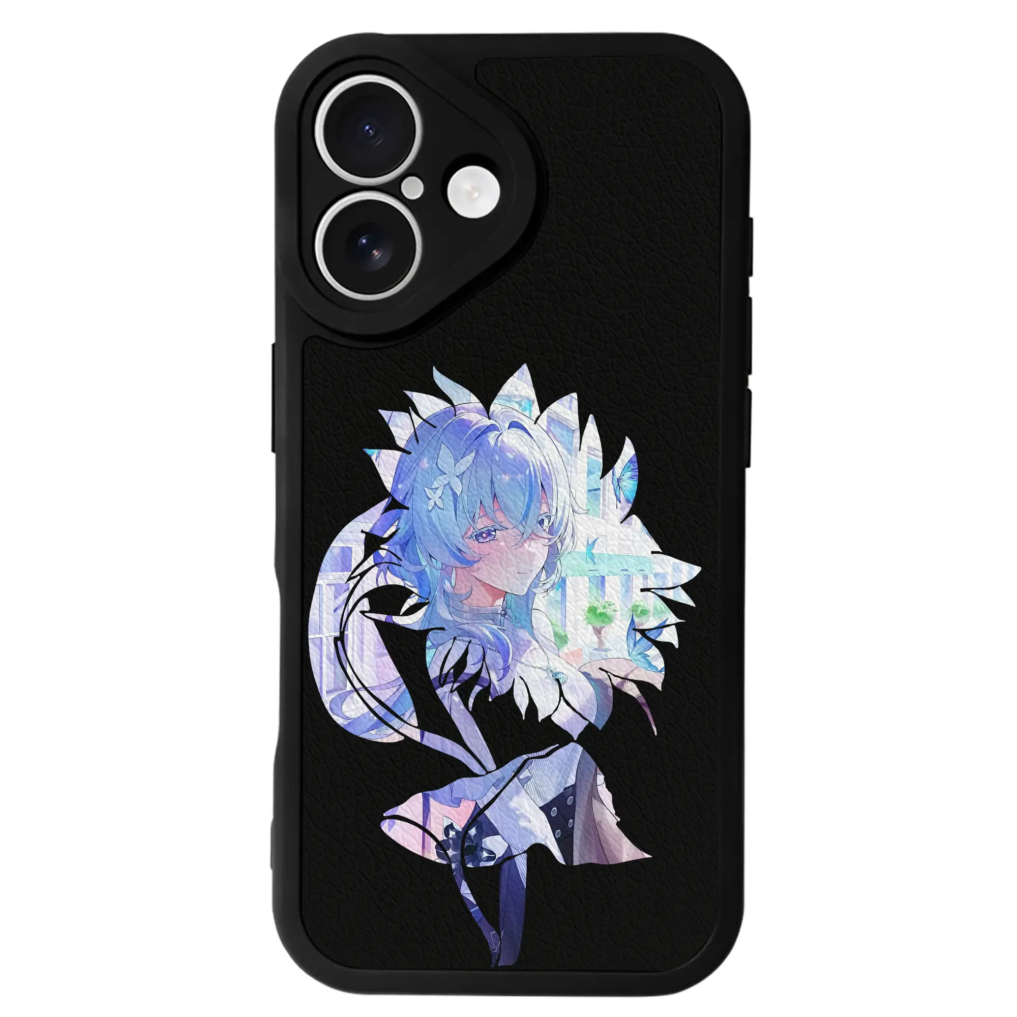 鳴潮 グッズ ショアキーパー - IPhone 16シリーズ対応 ・ シリコンスマホケース ・ レザー調 ・ 高精度フィット ・ 耐衝撃 ・ ワイヤレス充電対応 ・ 精密カット